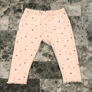 Zara baby girl leggings size 9-12 months
